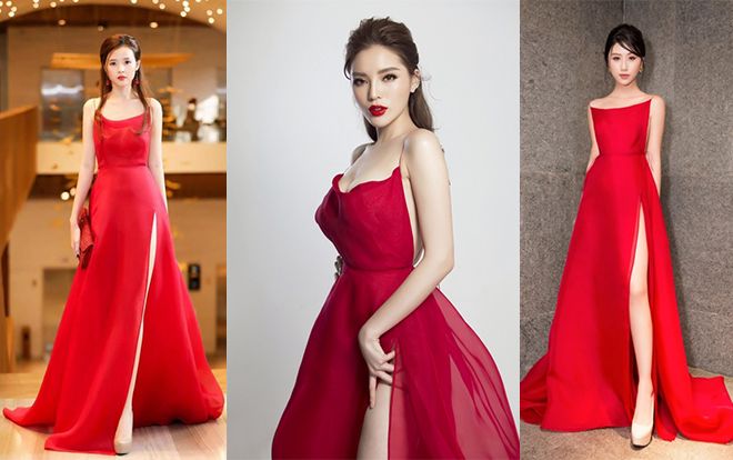 Đụng váy với Hương Giang và loạt chân dài, Kỳ Duyên thắng thế nhờ vòng 1 khủng