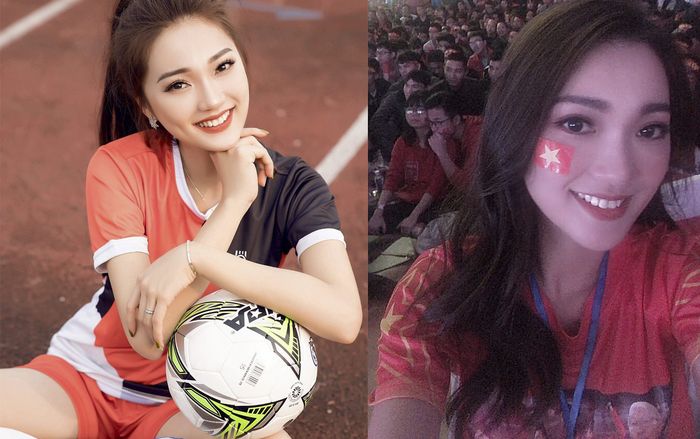 Người đẹp hứa thưởng ‘quà đặc biệt’ cho Văn Đức, Xuân Mạnh nếu đội tuyển thắng Jordan