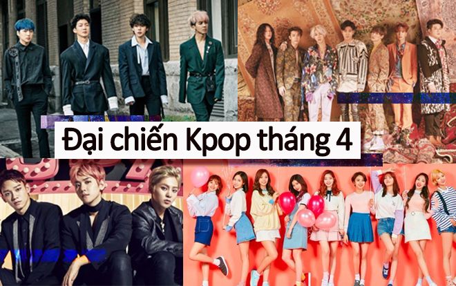 Đây là tất cả 'chiến binh' từ 3 ông lớn SM - YG - JYP sẽ đổ bộ Kpop tháng 4