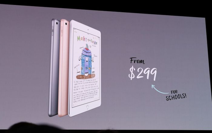 Apple ra mắt iPad 9,7 inch giá rẻ, có hỗ trợ bút thông minh Apple Pencil