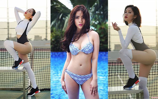 Hot girl Milan Phạm tập Yoga mỗi ngày để vóc dáng hấp dẫn, vòng 1 căng đầy