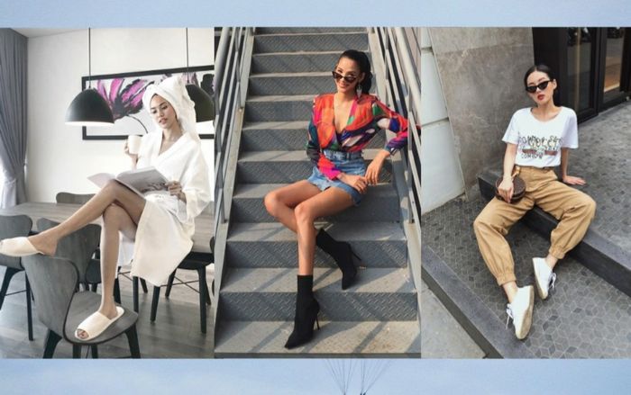 Chán hiền lành, Hoàng Thùy 'nổi loạn' với set đồ cá tính, Khánh Linh mang túi trăm triệu đồng xuống phố