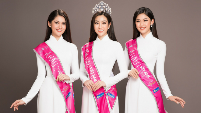 Top 3 Hoa hậu Việt Nam đẹp tựa sương mai trong tà áo dài trắng