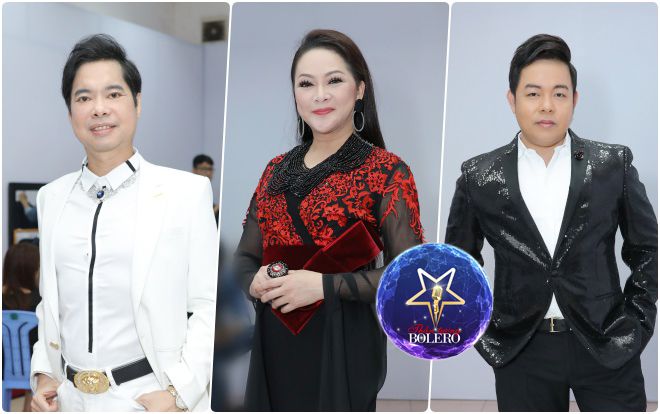 'Hoa hậu bolero' Như Quỳnh rạng rỡ bên cạnh Quang Lê, Ngọc Sơn diện vest bảnh bao