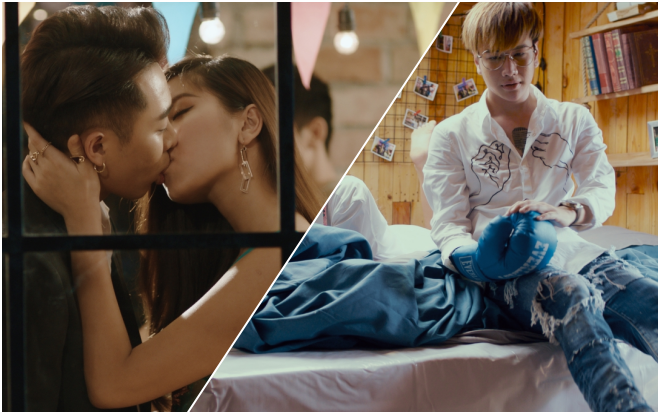 Lần đầu hợp tác, Đồng Ánh Quỳnh đã phản bội Lou Hoàng và hôn Hoàng Ku say đắm