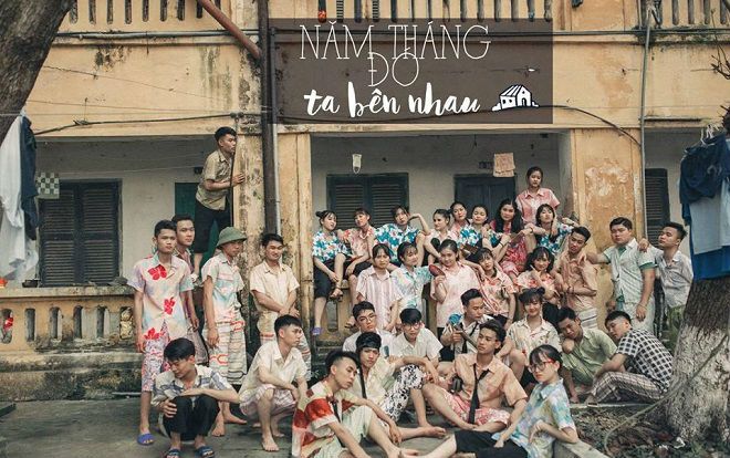 Học sinh cấp 3 tái hiện thời bao cấp qua bộ ảnh kỷ yếu cực ngầu