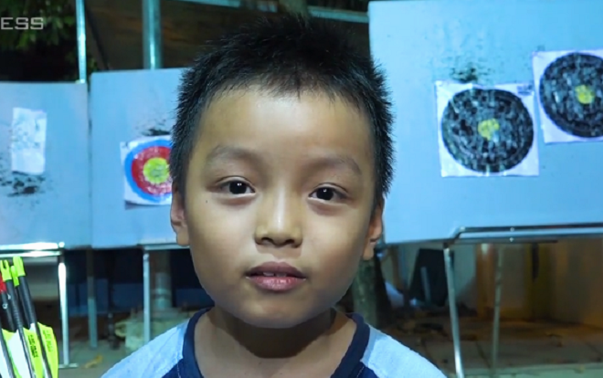 Cung thủ 7 tuổi ở Sài Gòn