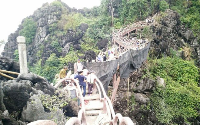 Chính thức tháo dỡ công trình 'khủng' xâm hại di sản Tràng An
