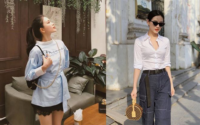 Sơ mi trắng mùa hè này cực kỳ đa dạng, cứ nhìn cách các sao Việt đang lên đồ là biết