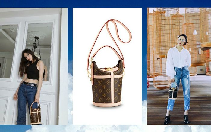 Sau túi tròn trăm triệu, túi dáng 'cái xô' 50 triệu đồng được Khánh Linh, Minh Hằng mê mệt