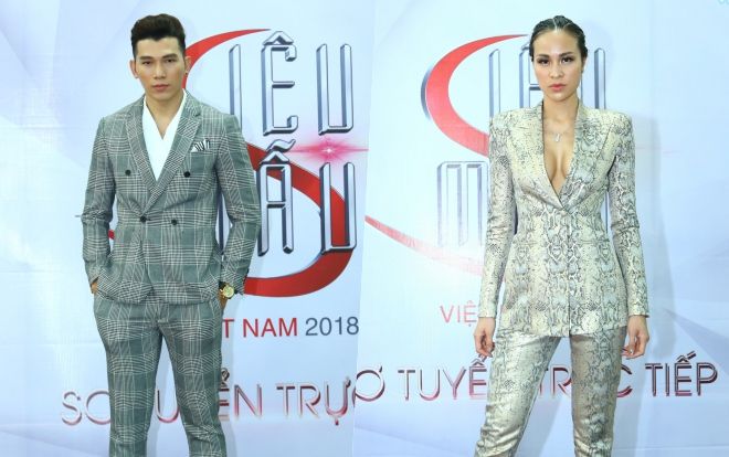 Bộ đôi Giải Vàng Ngọc Tình - Phương Mai ngồi 'ghế nóng' vòng tuyển sinh Siêu mẫu Việt Nam 2018