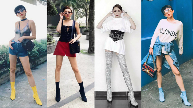 Sở hữu bộ sưu tập chất nhất Vbiz, Tóc Tiên chính là 'Nữ hoàng boots' không đối thủ!