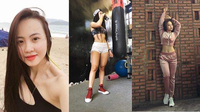 Hotgirl phòng gym sở hữu thân hình nóng bỏng, da trắng như em bé chỉ dùng mỹ phẩm nội địa 50k