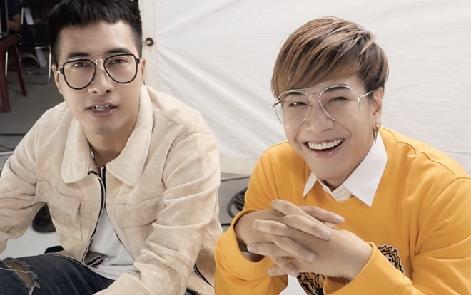 Only C ‘ganh tị’, Lou Hoàng nghịch ngợm hết cỡ trong hậu trường MV Yes I do