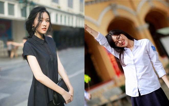 Xuất hiện thêm nữ sinh cực xinh bước ra từ 'lò luyện hotgirl' Phan Đình Phùng