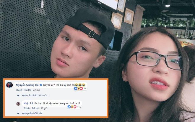 Người yêu thay đổi cách trang điểm, Quang Hải U23 hoang mang: 'Đây là ai?'