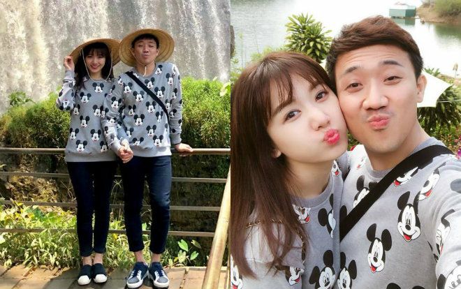 Sau 'úp mở' vợ mang bầu, Trấn Thành - Hari diện đồ đôi 'chất phát ngất' cùng đi du lịch