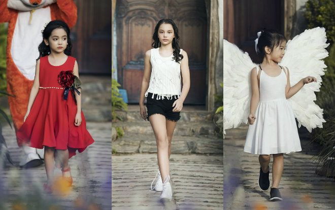 Mẫu lai 7 tuổi có đôi chân dài miên man sải bước chuyên nghiệp 'thần sầu' như Võ Hoàng Yến