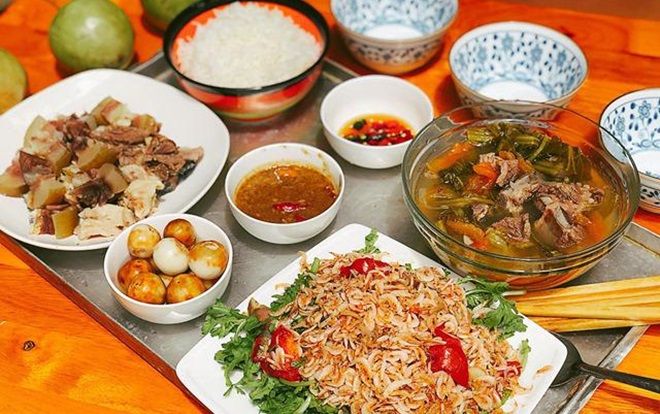 Mẹ đảm chia sẻ những mâm cơm chưa đến 100 nghìn mà bữa nào cũng như tiệc