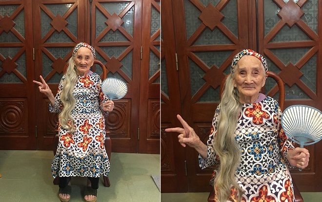 Cô gái lên mạng khoe bà ngoại đẹp và 'xì tin' như thiếu nữ, ai ngờ cư dân mạng cũng khoe ông bà hết mình