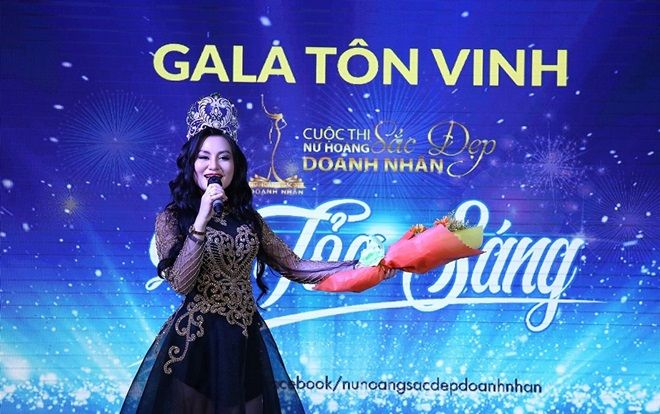 Nữ hoàng sắc đẹp Doanh nhân 2018 'tỏa sáng' lộng lẫy tại đêm Gala tôn vinh