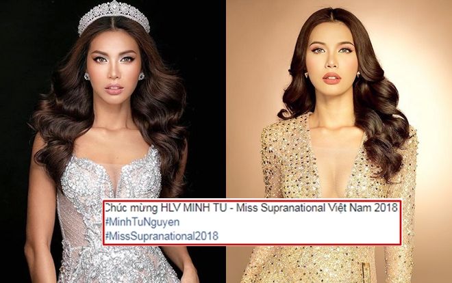 Cư dân mạng đồng loạt khẳng định Minh Tú thi Hoa hậu Siêu quốc gia 2018
