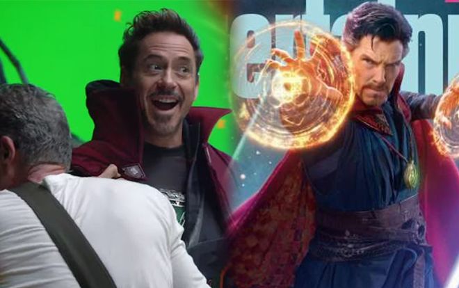 Chờ đã, tại sao Iron Man lại mặc áo choàng bay của Doctor Strange thế này?