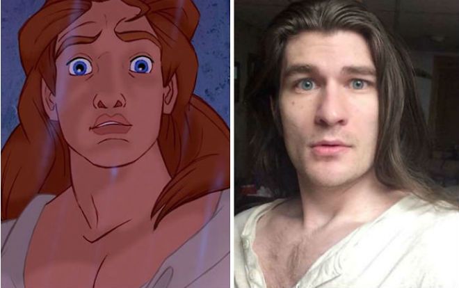 Lột xác ngoạn mục từ chàng trai béo thành 'hoàng tử Disney' ngoài đời thực