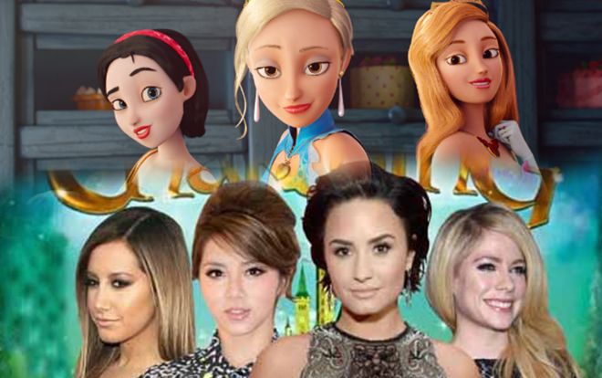 Avril Lavigne, Ashley Tisdale, Demi Lovato… hóa những nàng công chúa Disney trong 'Charming'