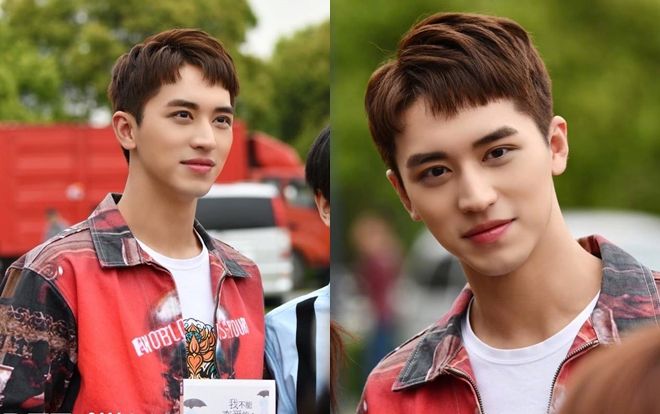 Nam thần Hứa Ngụy Châu đẹp 'ná thở' trong ngày khởi quay phim truyền hình mới