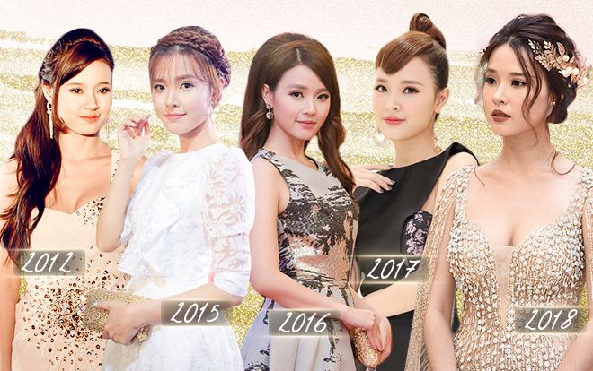 Midu trở thành 'thiên thần thảm đỏ' với loạt mốt tóc 'tiên nữ'