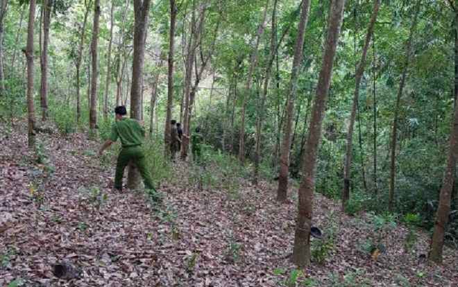 Tá hỏa phát hiện bộ xương người nằm ở mương nước khi đi chặt tre