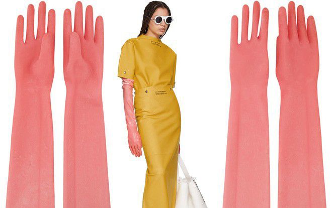 Găng tay thời trang gần 9 triệu đồng của Calvin Klein không khác gì găng tay rửa bát