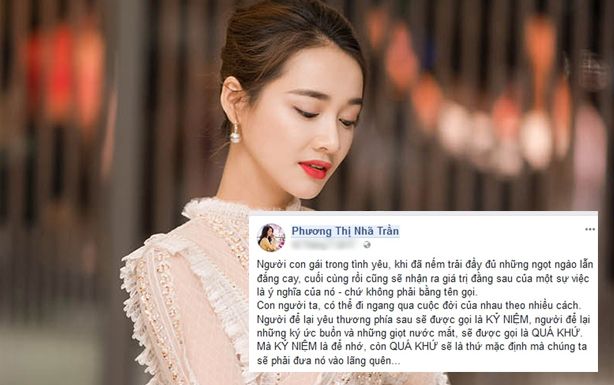 Dòng trạng thái u buồn của Nhã Phương từ 1 năm trước bất ngờ lại bị 'đào mộ'