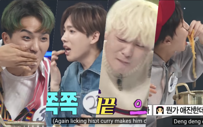 Rũ bỏ vest lịch lãm, WINNER khiến fan té ngửa với màn ăn mì, bánh gạo bằng tay không đụng hàng