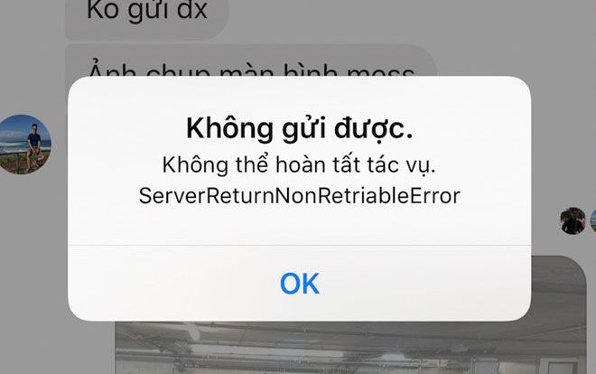 Nhiều người không thể gửi ảnh qua Facebook Messenger tại VN