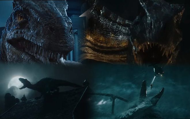 'Jurassic World: The Fallen Kingdom' tung trailer cuối rùng rợn và hoang dã
