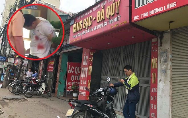 Đã xác định được danh tính nghi phạm cướp tiệm vàng tại Hà Nội