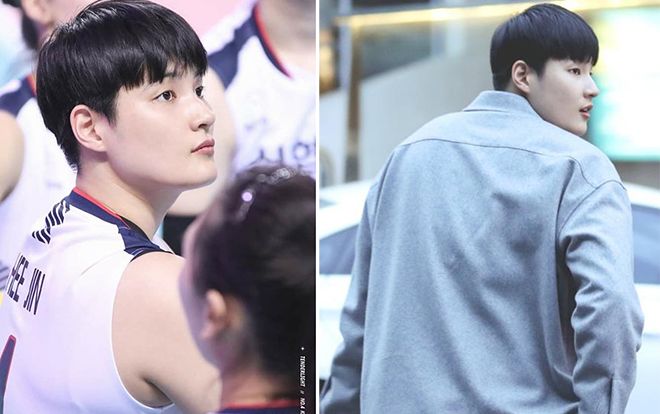 Nữ tuyển thủ bóng chuyền Hàn Quốc bỗng dưng gây sốt vì… đẹp trai như nam thần!