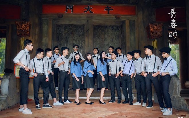 Thêm một bộ ảnh kỷ yếu 'độc nhất vô nhị' mang phong cách Thượng Hải đang gây sốt