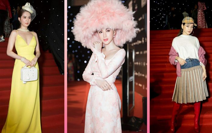 Angela Phương Trinh thành chuyên gia đạo trang phục, Ngọc Trinh sến sẩm vì trung thành mốt hai dây