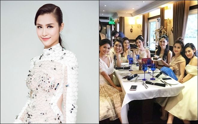 Đông Nhi, Đỗ Mỹ Linh cùng dàn chân dài đình đám mừng sinh nhật Á hậu Thanh Tú