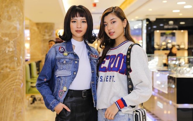 Phí Phương Anh, Đồng Ánh Quỳnh ‘lên đồ’ cực chất, nổi bật dữa giàn mỹ nam V-biz