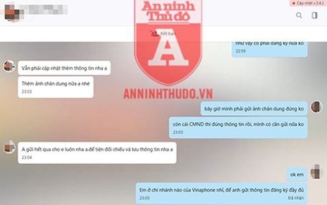 Kẻ lừa đảo lợi dụng việc nộp ảnh chân dung thuê bao điện thoại để trục lợi?