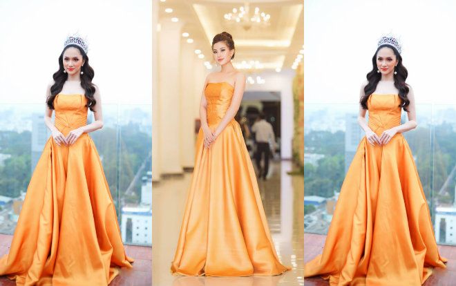 'Đang mang bầu', Hương Giang vẫn vướng vào pha đụng hàng 'bất đắc dĩ' với á hậu 1 con Diễm Trang