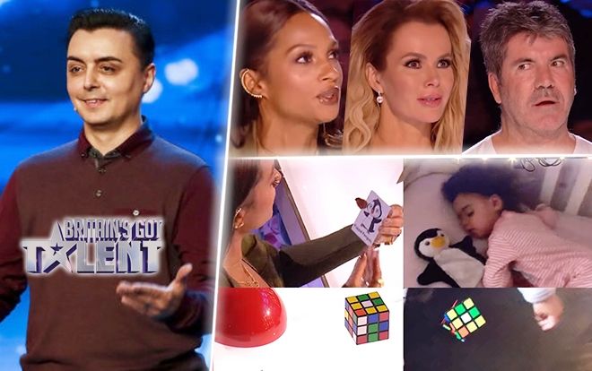 Giám khảo Britain's Got Talent cứng người trước tiết mục 'xuyên không' thực thụ của ông bố ảo thuật gia