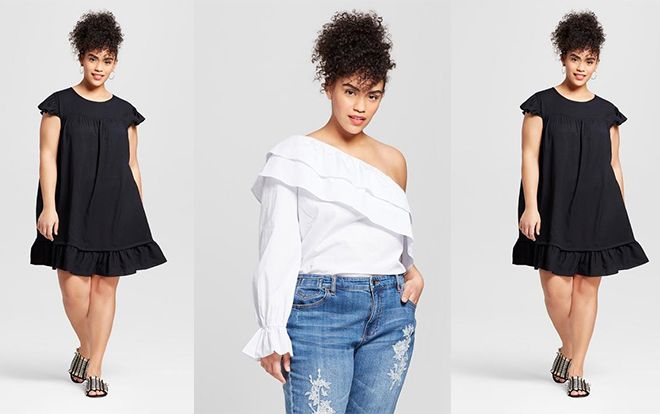 Mix&match với bèo nhún cực trendy giúp nàng béo 'thừa độ sang dư độ sáng'