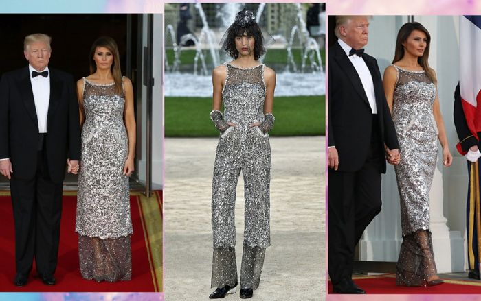 'Chế' lại váy hiệu tiền tỷ, Vợ tổng thống Trump bị dân cư mạng ví là 'nạn nhân' mua hàng online