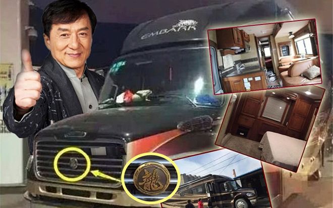 Mãn nhãn với 'lâu dài di động' đẹp như khách sạn 5 sao của Thành Long