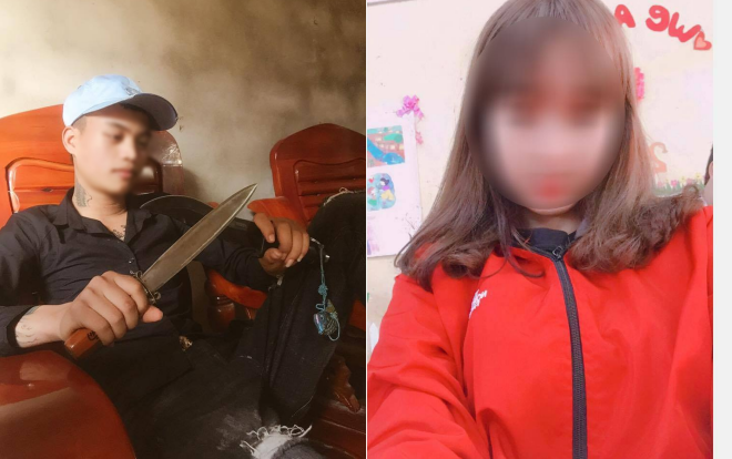 Quá khứ bất hảo, không nghề nghiệp của nghi phạm cầm dao giết hại bạn gái 17 tuổi trước cổng trường